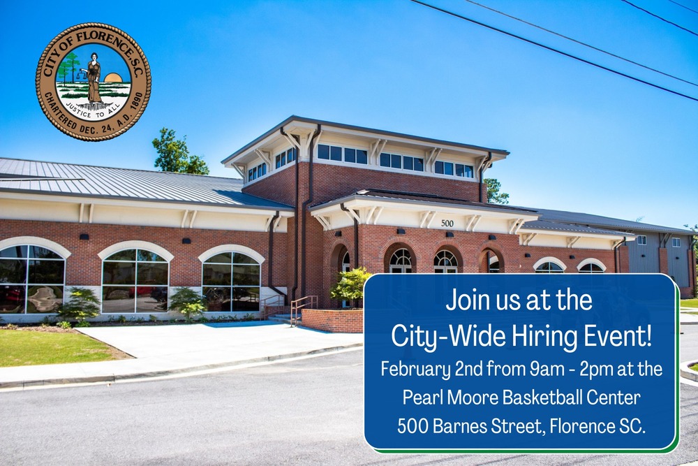 City of Florence Hiring Event with 
